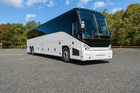 Saginaw Charter Bus 56 Passenger Charter Bus