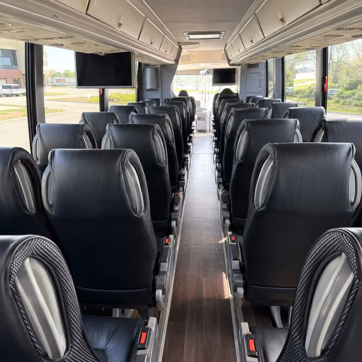 charter bus rentals for dort financial center concerts in flint