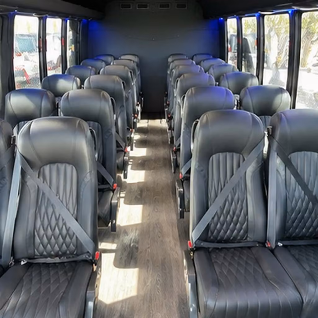 saginaw 30 passenger minibus rental