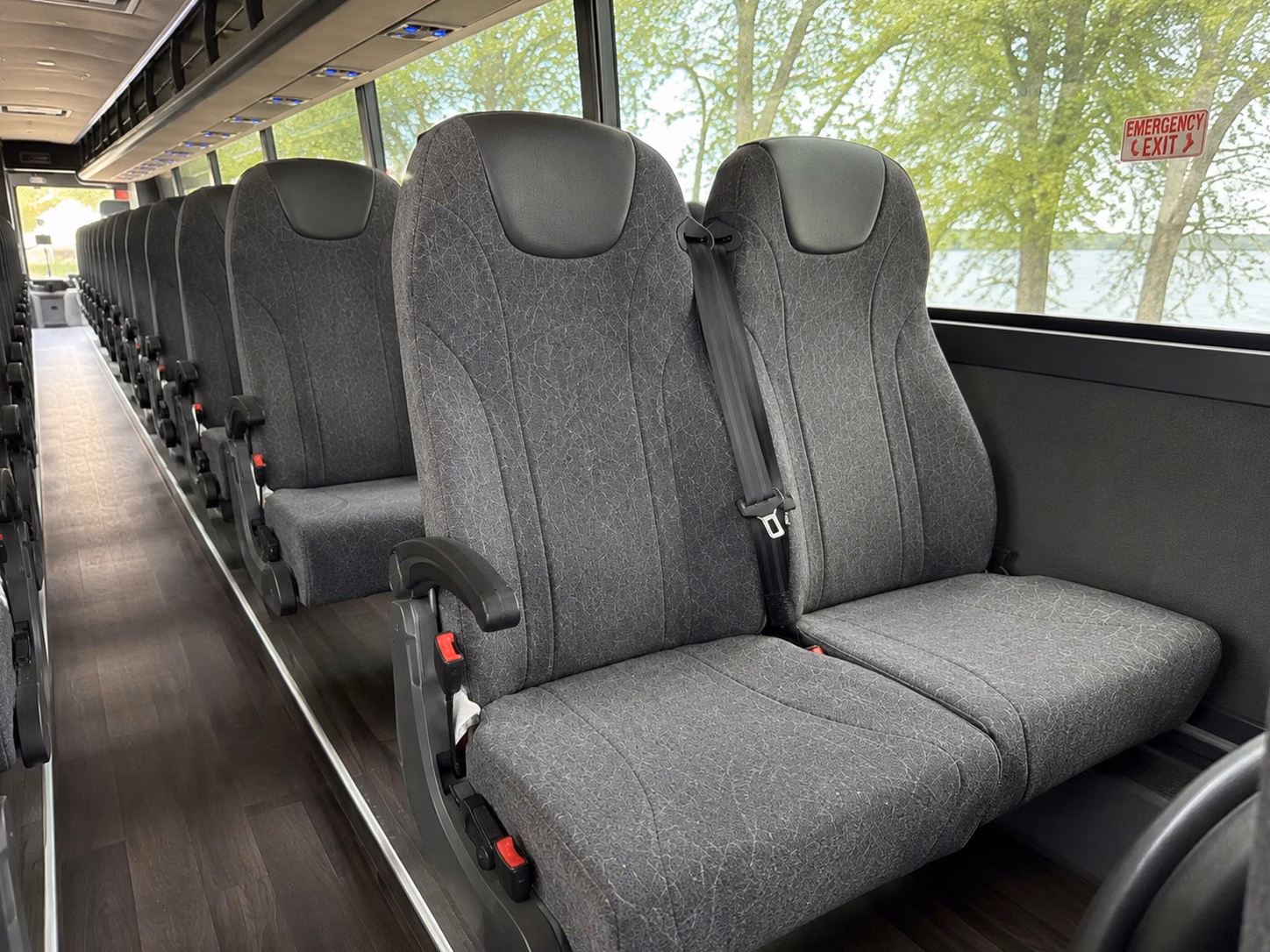 saginaw spirit game day shuttle bus rentals at dow event center