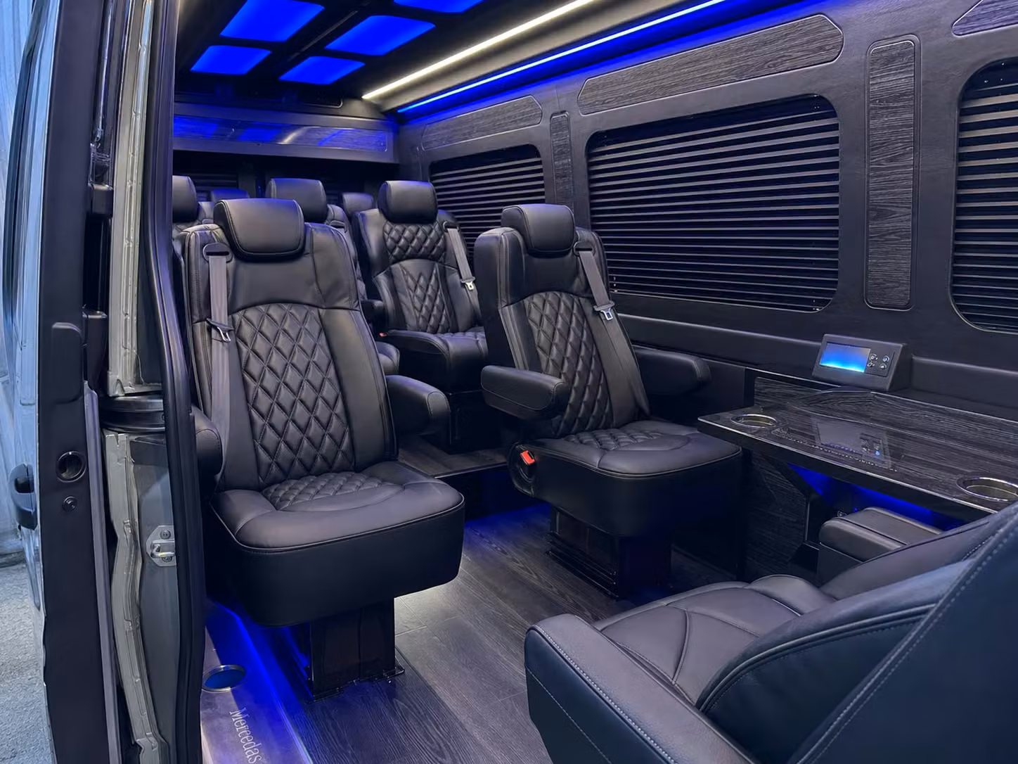 sprinter van transportation for groups and events across saginaw